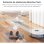 Robot Aspirador Roborock Qrevo Pro 7000Pa FlexiArm con Base Multifunción y Fregado Inteligente