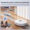 Robot Aspirador Roborock Qrevo Edge S5A con 18,500 Pa, mopa de agua caliente y anti-enredos