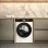 Lavadora carga frontal Hisense Serie 3S WF3S9043BW3 9 kg 1400 rpm clase A WiFi blanca