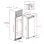 Arcón Vertical Integrado Teka RSF73360FI 220L, congelación rápida, puerta reversible, 39 dB, eficiencia E