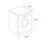 Lavadora Teka WMK 70940 WH 9kg Carga Frontal 1400rpm A Blanca Inverter y Vapor