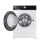 Máquina de Lavar Roupa Samsung WW11DB7B94GEU 11kg 1400rpm Classe A Branca AI Ecobubble Wi-Fi