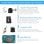 DIYTECH Cámara IP HD 1080p Motorizada WiFi/LAN con Detección de Movimiento y Audio Bidireccional