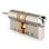 Cilindro Ajustável Unidade de Bloqueio Compatível com Smart Lock U200, 30x100x50 mm, 580 g