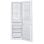 Frigorífico Combi Aspes AC185603ENF No Frost 186cm 293L E Blanco Puerta Reversible