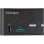 Startech Switch KVM 2 Puertos HDMI 2.0 4K Dual Monitor Hub USB 3.0 Audio 7.1 HDR Negro