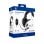 Auriculares Big Ben con cable, micrófono boom, diadema, blanco y negro para gaming