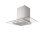 Campana extractora Candy CVMI 970 LX Canalizado 90cm LED aluminio 727m³/h Inox y cristal