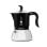 Caffettiera Italiana Bialetti Fiammetta Induction 0,1L 2 Tazze Nero Acciaio Inox
