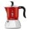 Espressokocher Bialetti Fiammetta Induction 0,1L 2 Tassen Rot aus Edelstahl
