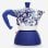 Cafetera Italiana Bialetti 5356 0,19L Azul Blanco Aluminio 4 tazas Reacondicionado