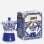 Cafetera Moka Eléctrica Bialetti 0005345 0,13L Azul/Blanco Aluminio 3 Tazas