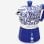 Cafetera Moka Eléctrica Bialetti 0005345 0,13L Azul/Blanco Aluminio 3 Tazas
