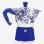 Cafetera Moka Eléctrica Bialetti 0005345 0,13L Azul/Blanco Aluminio 3 Tazas