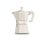 Cafetera Italiana Bialetti Moka Exclusive 3 Tazas Aluminio Crema Mango Termoplástico