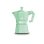 Cafetera Moka Italiana Bialetti Moka Exclusive Verde 6 tazas aluminio termoplástico