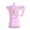 Cafetera Italiana Bialetti Moka Exclusive Rosa 6 tazas Aluminio Asa Termoplástico