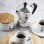 Caffettiera Italiana Bialetti Moka Express 6 Tazze 0,3L Alluminio Nero Classica