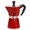 Cafetera Italiana Bialetti Moka Express Roja 3 Tazas Aluminio Válvula Seguridad