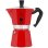 Cafetera Italiana Bialetti Moka Express Roja 3 Tazas Aluminio Válvula Seguridad