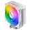 Mars Gaming Mcpu-x4argb Disipador Cpu 220w Tdp 4x Heatpipes Hct Ventilador Pwm Argb 120mm Blanco