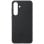 Coque en silicone noire Samsung pour Galaxy S25 FE