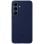 Capa de silicone azul escuro Samsung para Galaxy S25 FE