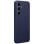 Capa de couro vegan Samsung Kindsuit azul escuro para Galaxy S25 FE