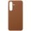 Samsung Funda Kindsuit de Cuero Vegano Marrón para Galaxy S25 FE