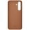Samsung Funda Kindsuit de Cuero Vegano Marrón para Galaxy S25 FE