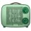 Calefactor cerámico Cecotec ReadyWarm 1500 Ceramic Aura 1500W Verde