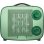 Calefactor cerámico Cecotec ReadyWarm 1500 Ceramic Aura 1500W Verde