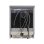 Candy RapidÓ CF 4E7L0W Lavavajillas 14 Servicios Clase E Wi-Fi/Bluetooth MaxiTub Inverter