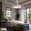 Ventilador de techo inteligente con aspas retráctiles, luz LED regulable, control por voz Alexa, función invierno/verano
