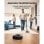 Robot Aspirador eufy E20 3 em 1 com esvaziamento automático e 30000 Pa, filtragem 5 etapas, Pro-Detangle Comb