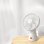Ventilador Portátil Xiaomi Mini Fan Blanco 4000mAh 7 aspas Oscilación 90° Silencioso