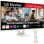 Monitor LG 32SR73U-W 31.5" 4K Ultra HD 60Hz VA LCD Branco com HDR10 e USB-C 65W
