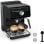 Cafetera Manual Krups Authentic XP381810 2L 15 bares Boquilla vapor negra
