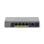 Gigabit Ethernet 5-Port Switch mit PoE+ 30W pro Port und Wand-/Desktop-Montage