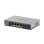 5-Port Gigabit Switch mit PoE+ und 120W PoE-Budget, Montierbar, Unmanaged, Grau