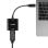 Convertidor USB-C a DisplayPort 4K 144Hz Negro 0.21m ABS Compatible HDCP 2.2