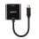 Convertidor USB-C a DisplayPort 4K 144Hz Negro 0.21m ABS Compatible HDCP 2.2
