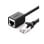 Ugreen Ethernet Verlängerungskabel RJ45 Cat.6 FTP 1000Mbps 5M Schwarz