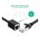 Ugreen Ethernet Verlängerungskabel RJ45 Cat.6 FTP 1000Mbps 5M Schwarz