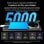 Smartphone Blackview Shark 6 5G 8GB RAM 128GB 6.88" 5000mAh Huella dactilar NFC Android 15 Negro