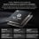 Smartphone Blackview Shark 6 5G 8GB RAM 128GB 6.88" 5000mAh Huella dactilar NFC Android 15 Negro