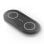 Cargador Wireless USB-C 15W 2 en 1 pour Smartphone et Écouteurs, Noir