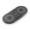 Cargador Wireless USB-C 15W 2 en 1 pour Smartphone et Écouteurs, Noir