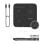 Cargador USB-C 4 en 1 15W pour Smartphone, Apple Watch, Écouteurs, Noir