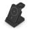 Cargador sans fil USB-C 4 en 1 de 15W pour Smartphone, Apple Watch et écouteurs, Noir